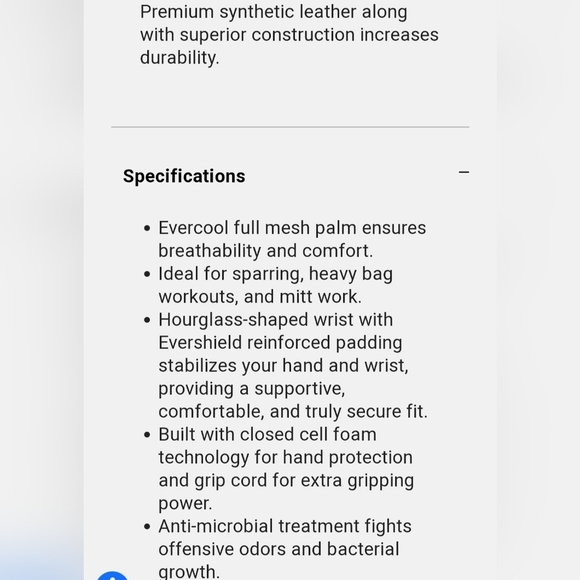 Everlast 12 Oz Pro Style Elite Gloves White Boxing Gloves - Picture 8 of 8